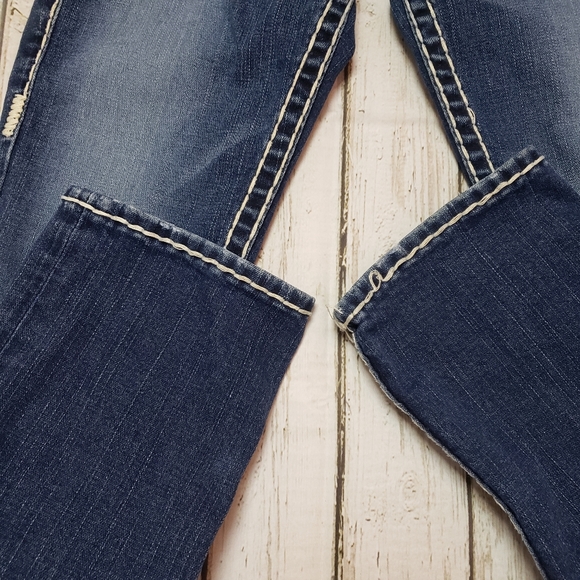 True Religion Vintage Billy Super T Jeans Pocket Flaps 25 - Picture 7 of 11